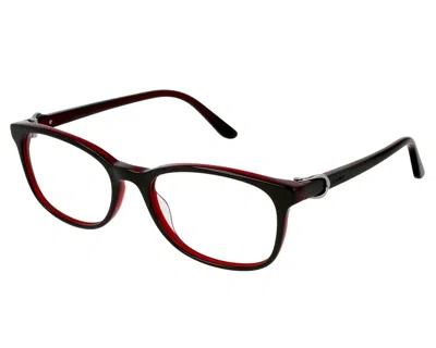 Pre-owned Cartier Transparent Black 54-18-140mm Women's Eyewear Ct0008o 010 In Clear
