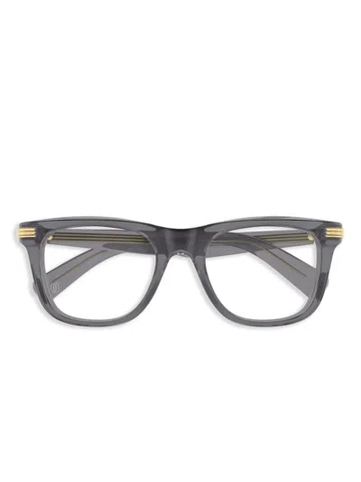 Cartier Sonnenbrille Mit Transparentem Gestell In Gray