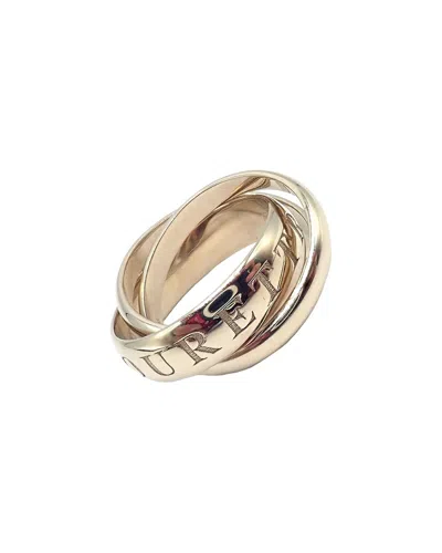 Cartier Trinity 18k Ring (authentic ) In Gold