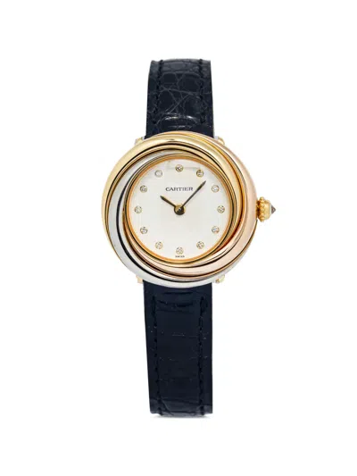 Pre-owned Cartier Trinity 25mm Watch In Neutral