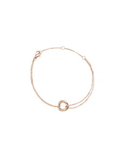 Cartier Trinity Bracelet, On Chain In Gold