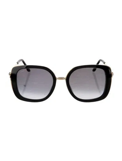 Pre-owned Cartier Trinity De  Oversize Sunglasses In Multi
