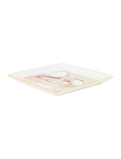 Pre-owned Cartier Trinity De  Ring Tray In Multicolor