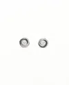 Cartier Trinity Diamonds Earrings, 18k White Gold And Black Ceramic