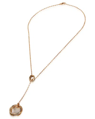 CARTIER CARTIER TRINITY LARIAT 18K 0.46 CT. TW. DIAMOND NECKLACE (AUTHENTIC PRE-LOVED)