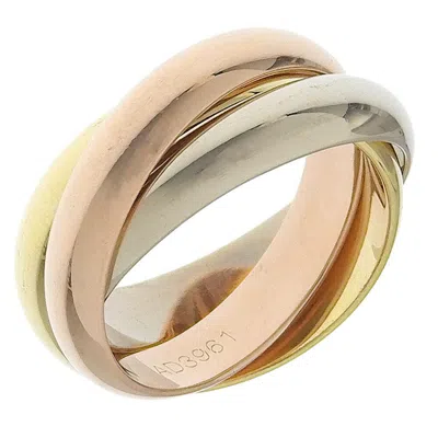 Pre-owned Cartier Trinity Pink Gold White Gold Yellow Gold Pink Gold (18k) White Gold (18k) Yellow Gold (18k) In Pink Gold, White Gold, Yellow Gold