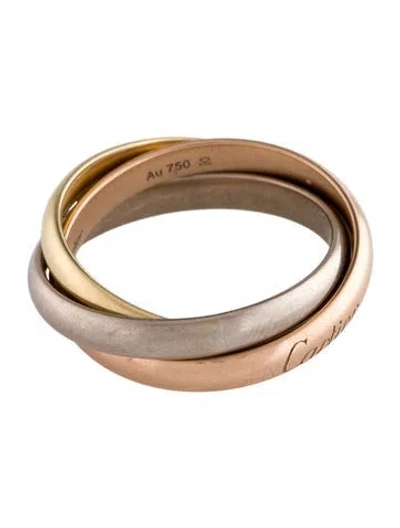 Pre-owned Cartier Trinity Ring, Classic Model In Multi