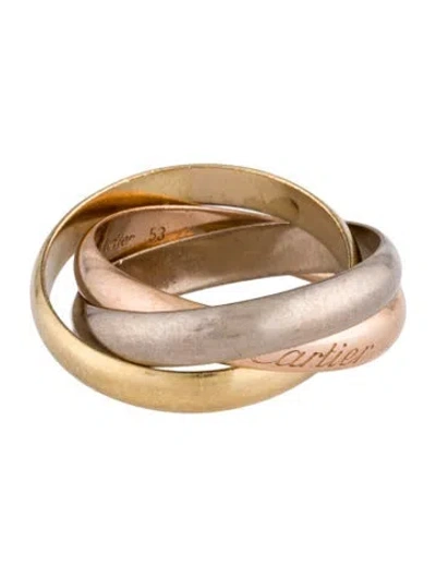 Pre-owned Cartier Trinity Ring, Classic Model In Multi