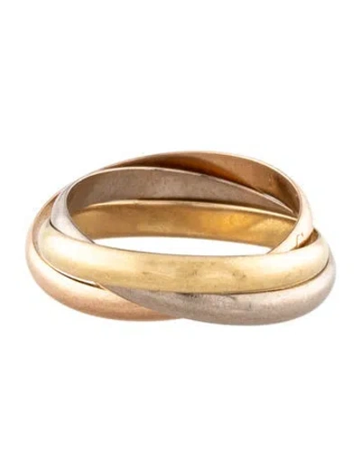 Pre-owned Cartier Trinity Ring, Small Model In Multi