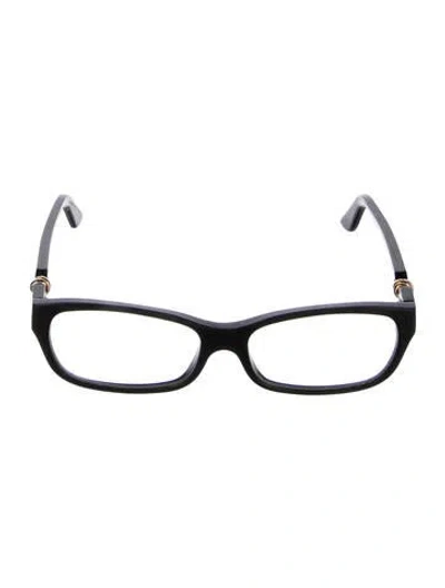 Pre-owned Cartier Trinity Square Eyeglasses In Black