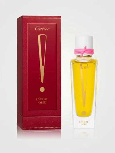 Cartier Unisex L'heure Osee V Edp Spray 2.5 oz Fragrances 3432240504630 In Transparent