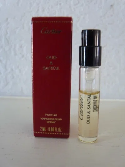 Cartier Unisex Oud & Santal Parfum 0.06 oz Fragrances 3432240049247 In Multi