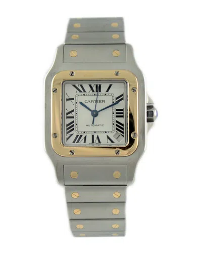 Cartier Unisex Santos Galbee Watch In Gray