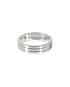 Cartier Vendome Louis  18k Wedding Band (authentic Pre-loved) In Metallic