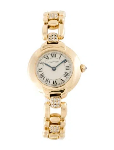 Pre-owned Cartier Vendôme Paris Watch, 26mm In Multi