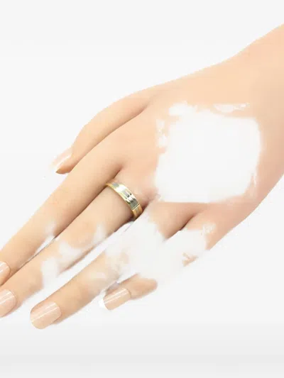 Pre-owned Cartier Vendome Three-tone Ring In Gold