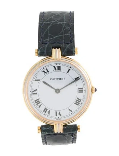 Pre-owned Cartier Vendôme Trinity Paris Watch In Multi