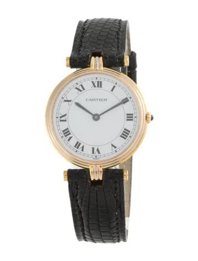 Pre-owned Cartier Vendôme Trinity Paris Watch In Multi
