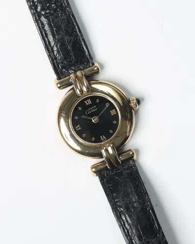 Cartier Vendome Vermeil 24mm Ref 590002 Watch