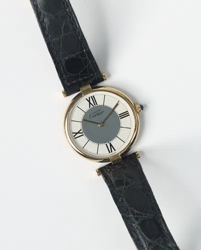 Cartier Vendome Vermeil 30mm Ref 590003 Watch