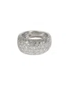 Cartier Vintage 18k 7.00 Ct. Tw. Diamond Ring (authentic Pre-loved) In Metallic