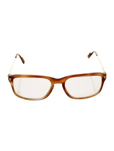 Pre-owned Cartier Vintage 1990's Eyeglasses In Brown