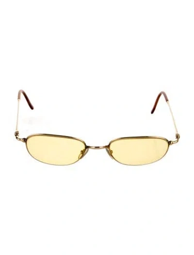 Pre-owned Cartier Vintage 1990's Sunglasses In Gold