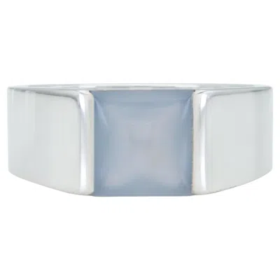 Pre-owned Cartier Vintage 2000s  Moonstone Tank Ring In Multi