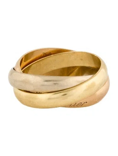 Pre-owned Cartier Vintage Les Must De  Trinity Ring, Classic Model In Multi
