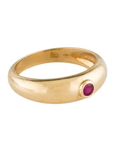 Pre-owned Cartier Vintage Ruby Band In Multi