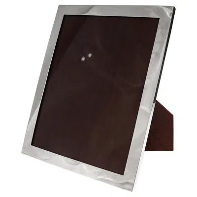 Pre-owned Cartier Vintage Signed  Sterling Silver Mid-century Picture Or Photo Frame In Black