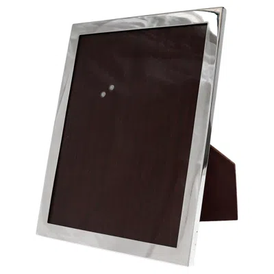 Pre-owned Cartier Vintage Signed  Sterling Silver Mid-century Picture Or Photo Frame In Black