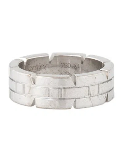 Pre-owned Cartier Vintage Tank Française Ring In Multi