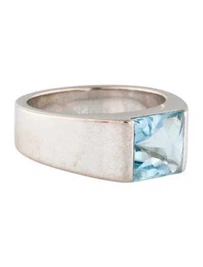 Pre-owned Cartier Vintage Tank Ring In Multi