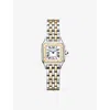 Cartier W2pn0018 Panthère De  Small 18ct Yellow-gold And Steel Quartz Watch
