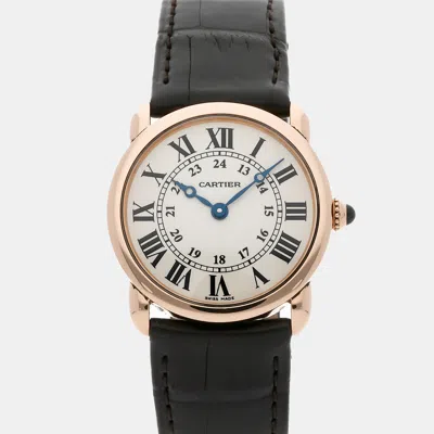 Pre-owned Cartier Ronde Louis  W6800151