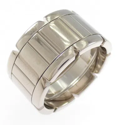 Pre-owned Cartier White Gold (18k) Band Ring ()