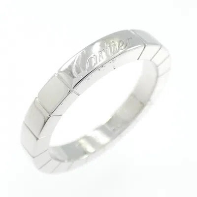 Pre-owned Cartier White Gold (18k) Band Ring ()