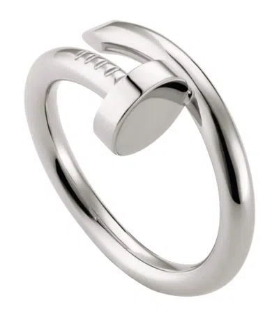 Cartier White Gold Juste Un Clou Ring