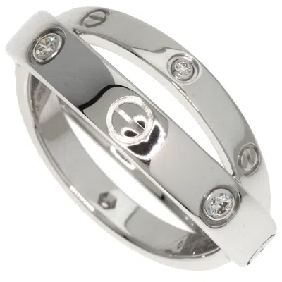 Pre-owned Cartier White Gold White Gold (18k) Band Ring ()