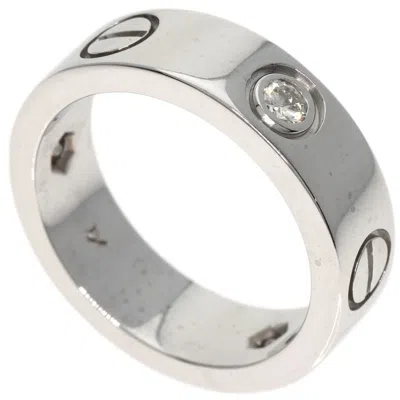 Pre-owned Cartier White Gold White Gold (18k) Band Ring ()
