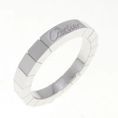 Pre-owned Cartier White Gold White Gold (18k) Band Ring ()