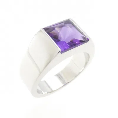 Pre-owned Cartier White Gold White Gold (18k) Band Ring ()