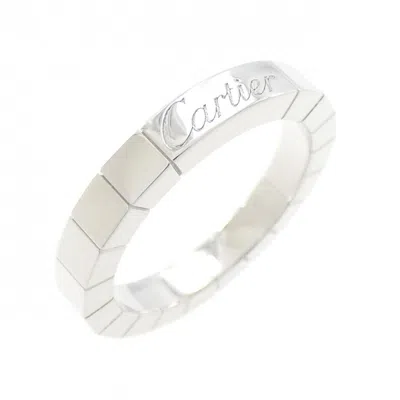 Pre-owned Cartier White Gold White Gold (18k) Band Ring ()