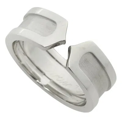 Pre-owned Cartier White Gold White Gold (18k) Band Ring ()