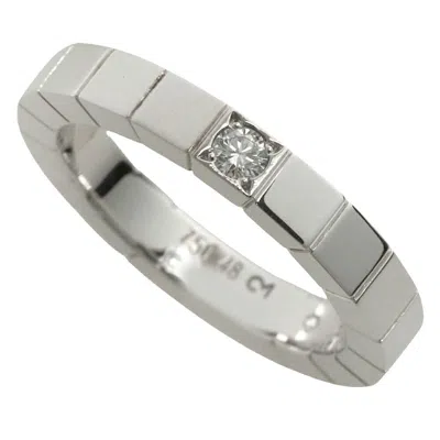 Pre-owned Cartier White Gold White Gold (18k) Band Ring ()
