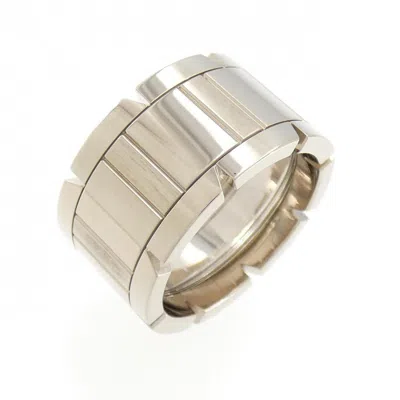 Pre-owned Cartier White Gold White Gold (18k) Band Ring ()