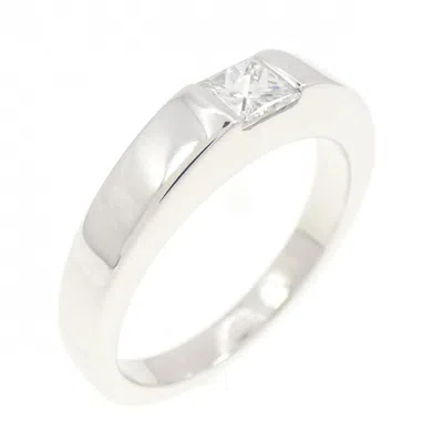 Pre-owned Cartier White Gold White Gold (18k) Band Ring ()