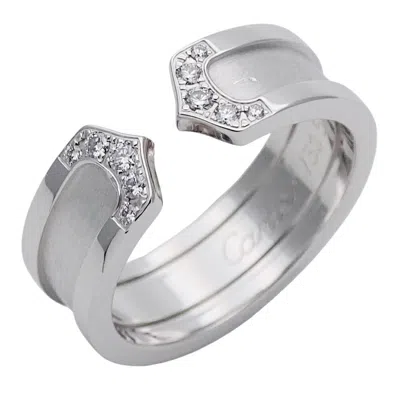 Pre-owned Cartier White Gold White Gold (18k) Band Ring ()