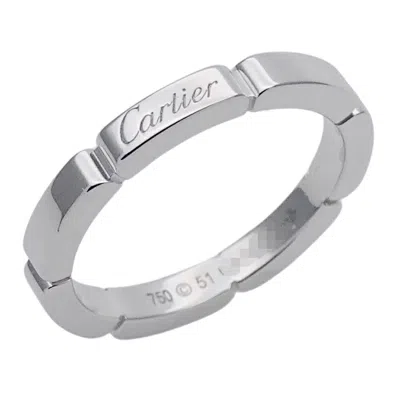 Pre-owned Cartier White Gold White Gold (18k) Band Ring ()